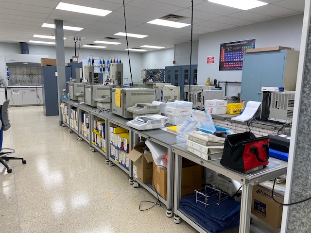 Lab machines in the CIA Labs facilites in Saint Jospeh, MO.